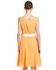 4894415331400 JOAN&DAVID 橙黄色甜美淑女无袖连衣裙 商品缩略图1