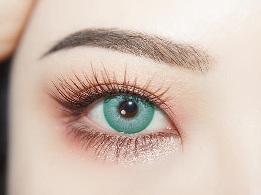 NKMAXCON 薄荷星云 日抛 2片 14.5mm 参考着色 14.0mm 基弧 8.5 含水 42% 新锐国货 商品图2