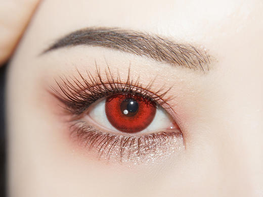 NKMAXCON 赤羽幽瞳 日抛 2片 14.5mm 参考着色 14.0mm 基弧 8.5 含水 42% 新锐国货 商品图1