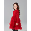 笛莎Deesha 童装女童连衣裙2024冬新款甜美国风盘扣连衣裙 商品缩略图1