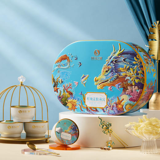 倾海之宴鲜炖花胶燕窝1.08kg 商品图0