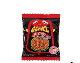 印尼 Gemez小鸡干脆面14g 辣味