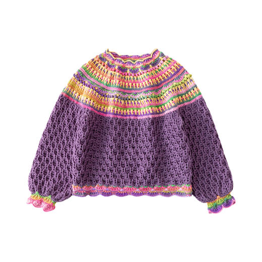 苏苏姐家迈丹育克羊毛衫手工diy钩针羊毛线编织衣服毛线团材料包 商品图4