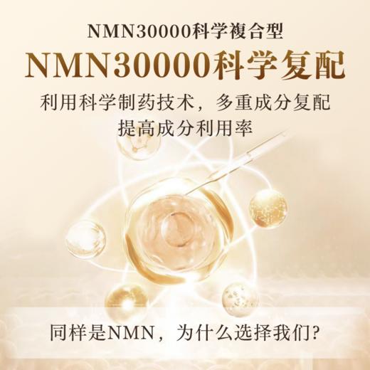 【明星同款】高端奢养逆转衰老高活性旗舰版改善细胞代谢全身年轻态日本原料 日本原装进口BIZUKI NMN30000 180粒 商品图6