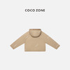 COCO ZONE 冬季高级感拼接连帽宽松派克棉服CC2D3070 商品缩略图1