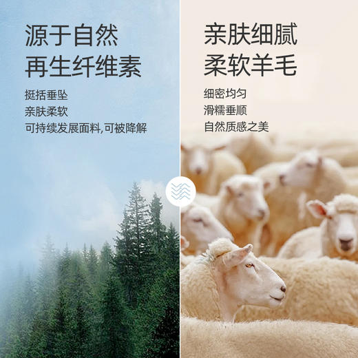 逸阳2024羊毛呢窄版阔腿西装裤女秋新款高腰垂感直筒休闲白色裤0560 商品图2