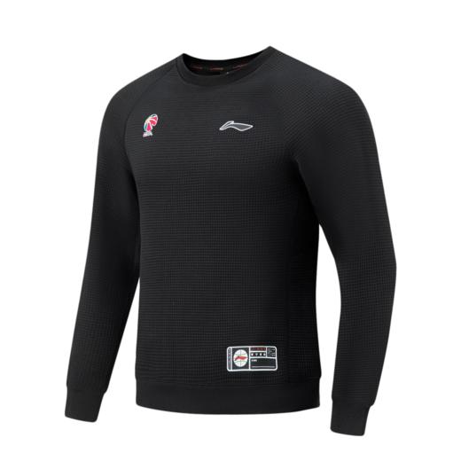 李宁CBA专业篮球系列男子保暖套头卫衣AWDT863 商品图0