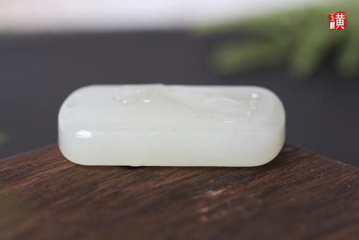 和田玉白玉生肖【狗】吊坠  配精美挂绳 商品图1