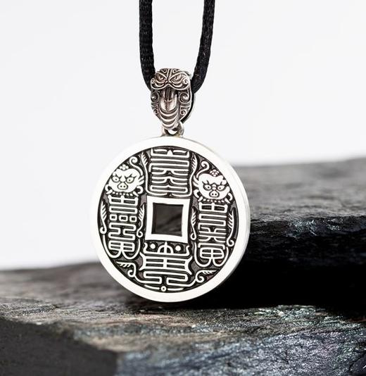 矩德泉坊 纯银手作  QY401010801本命星官蛇挂扣（3厘米版） 商品图4