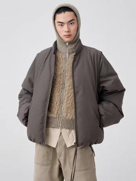 Simple Project/Y24188/西服面料可拆袖羽绒服