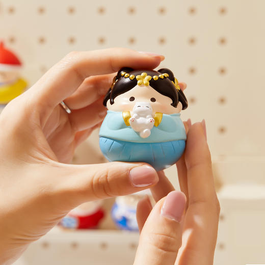 【故宫摆件】不倒翁摆件树脂桌面可爱玩具博物馆文创生日礼物 商品图5