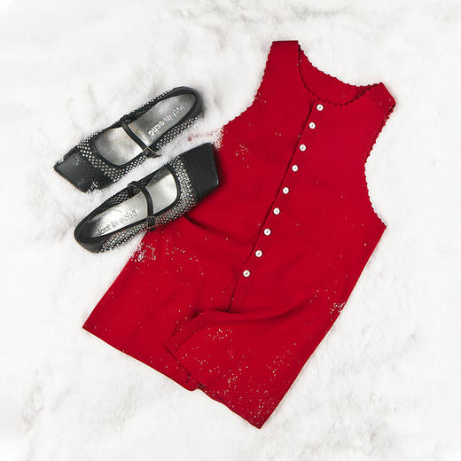 圣诞礼物lost in echo2025年新款新年红运心愿礼盒芭蕾舞鞋针织衫 商品图2