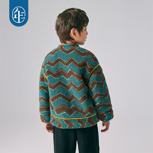 年衣童装儿童唐装外套2024冬季新品男女童新中式国风摇粒绒上衣N4244561D03 商品图12