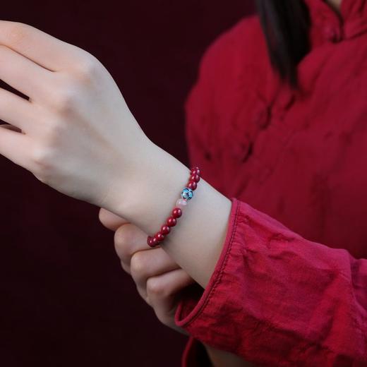【大人小孩都能戴 经典百搭不挑人】珩钻 国潮系列朱砂手串 商品图11