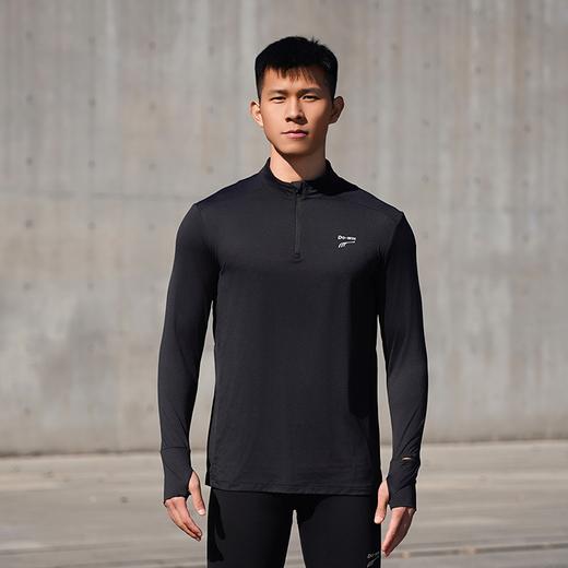 多威运动上衣立领半门襟男士吸湿速干长袖T恤2342450 商品图6