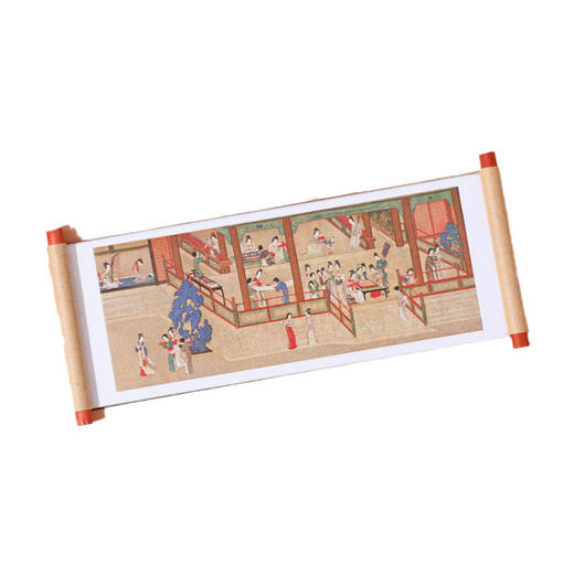 「数款可选！文创冰箱贴」卷轴冰箱贴文创博物馆名画千里江山图磁贴旅游纪念品中国风伴手礼家居饰品 商品图4