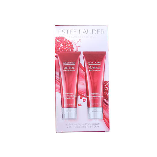 【保税仓直发·全球购·蚂蚁链可扫码溯源】Estee Lauder 雅诗兰黛红石榴洗面奶套装125ml*2/支『此链接商品请分开拍单-单独下单』 商品图10
