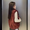 NS翻领皮带扣颗粒绒马甲 冬季 069314242138 商品缩略图1