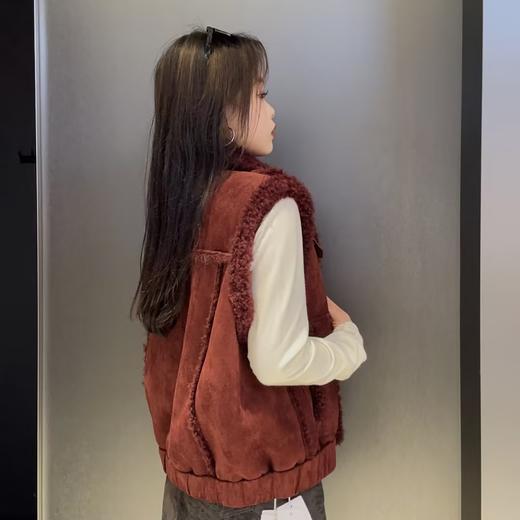 NS翻领皮带扣颗粒绒马甲 冬季 069314242138 商品图1