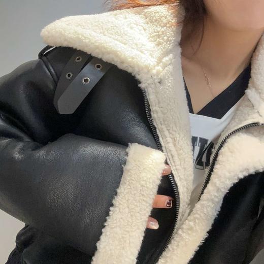 Z毛领皮毛一体外套 冬季 409034858711 商品图3