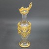 独角鹿西洋古董 19世纪法国出品新古典主义风格古典神话主题铜鎏金精雕装饰水晶花瓶一对 商品缩略图1