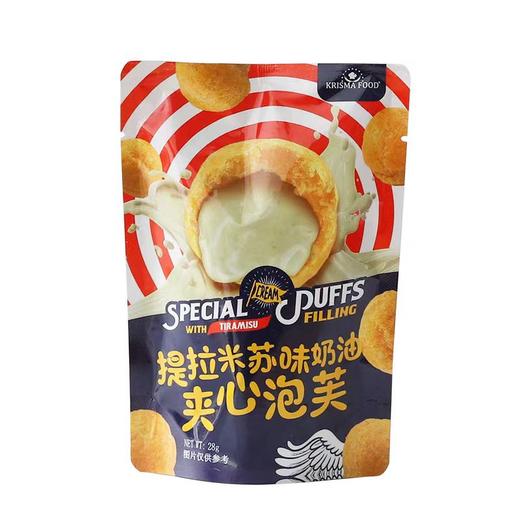 印度尼西亚 道吉草提拉米苏味奶油夹心泡芙28g 商品图0