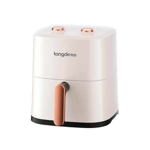 【新品上市】龙的（longde）空气炸锅 家用智能不沾易清洗 360度热风循环准确定时无油煎炸薯条机 贴心菜单照着学轻松做大厨 LD-KL5589 商品图5