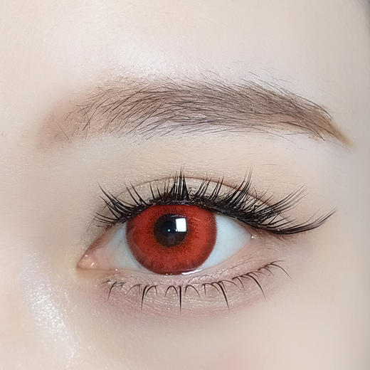 NKMAXCON 赤羽幽瞳 日抛 2片 14.5mm 参考着色 14.0mm 基弧 8.5 含水 42% 新锐国货 商品图2