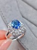 2.02ct刻面蓝宝石戒指 商品缩略图0