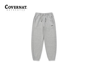 Covernat2023秋季新品摇粒绒束腿裤针织收口裤男CO2303PT03