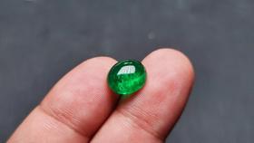 3.56ct蛋面祖母绿裸石