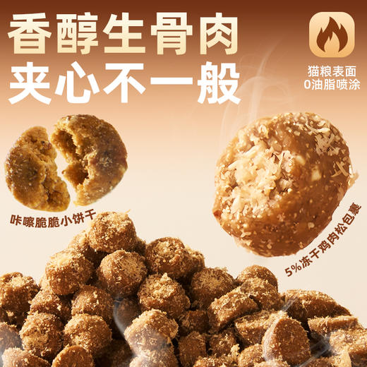 冒险与它兔肉烘焙猫粮主粮500g 鲜肉配方 高蛋白+鱼油 整箱20袋 线上控价 高利润！ 商品图2