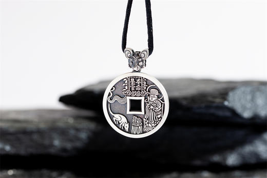 矩德泉坊 纯银手作  本命星官鼠挂扣（3厘米版）QY401010804 商品图3