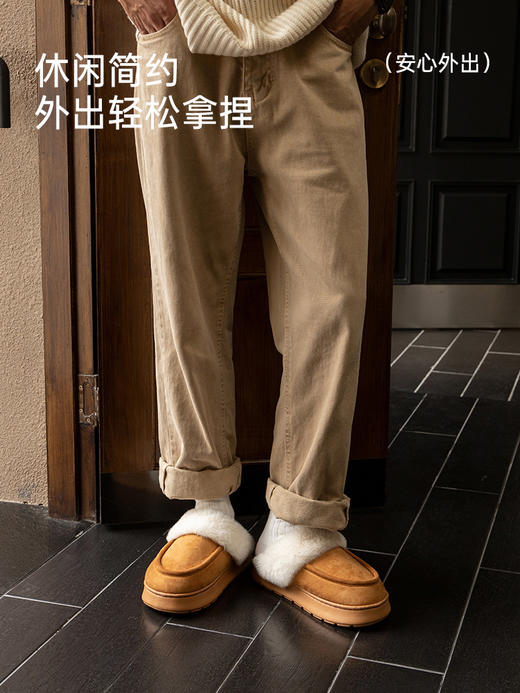 【逸茉】新款加厚厚底家居室内保暖拖鞋YS2450 商品图0