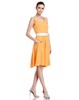 4894415331400 JOAN&DAVID 橙黄色甜美淑女无袖连衣裙 商品缩略图2