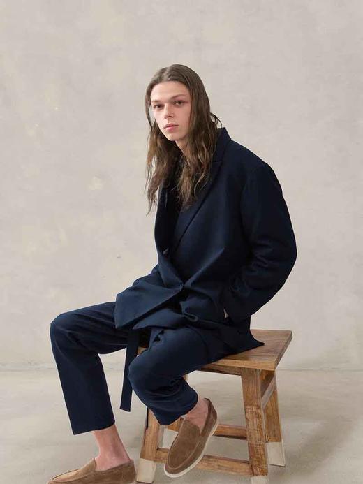 【顺丰包邮】04329 洛诗琳超越LP一脚蹬羊京皮乐福鞋0156 商品图3