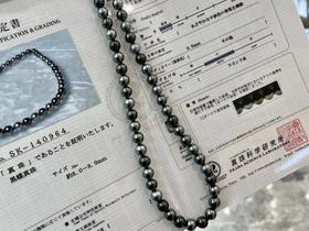 8mm-9mm大溪地项链