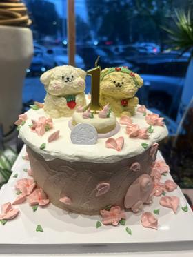 我们的纪念日（提前2天预定，小熊内有牙签固定，食用注意）