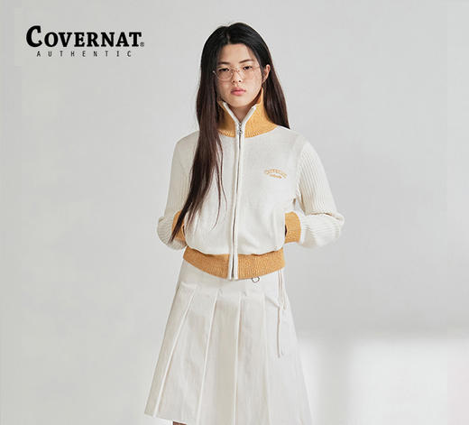 Covernat2024春夏新品潮牌长袖休闲针织衫CO2401KT78 商品图2