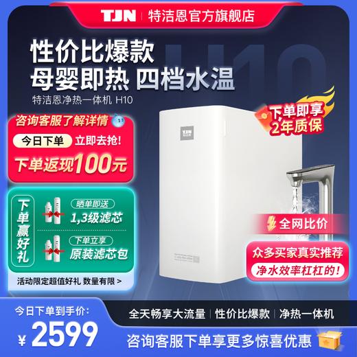 德国TJN(特洁恩)即热式饮水机家用净水器直饮加热一体机RO反渗透 商品图0