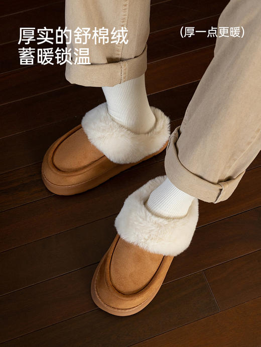 【逸茉】新款加厚厚底家居室内保暖拖鞋YS2450 商品图1