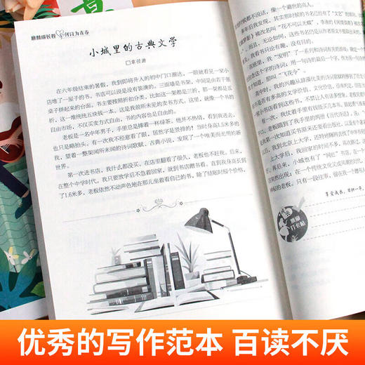 意林成长卷 全2册 奔走在自己的热爱里+何以为青春 儿童文学励志成长读物 商品图3
