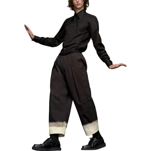 年末清仓秒杀不退换紧急更新！MM6纯棉条纹撞色九分裤 商品图0