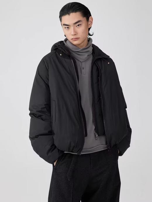 Simple Project/Y24220/可拆卸帽子廓形羽绒服 商品图2
