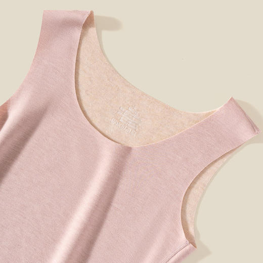 连绵· 羊绒蚕丝保暖背心 商品图11