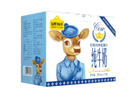 认养一头牛娟姗纯牛奶250ml*10