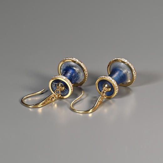 汉代琉璃耳珰“琳琅”时尚耳环 商品图7