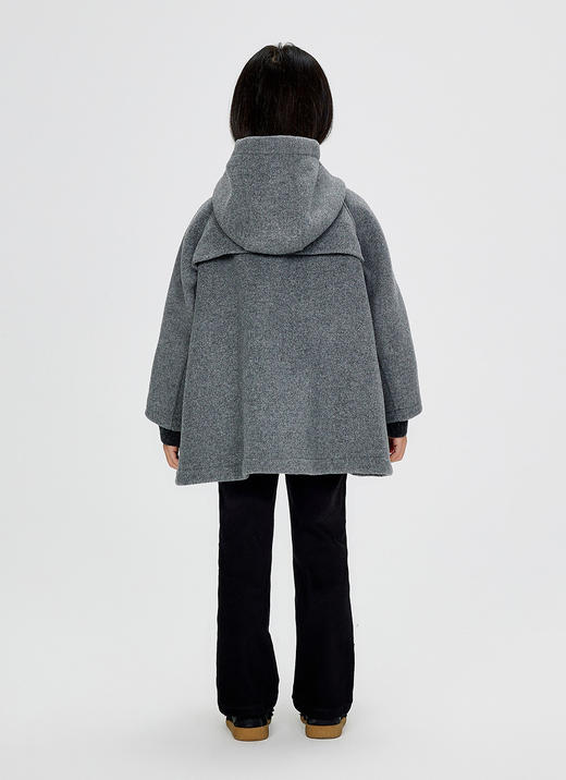 jnby   24年冬款  中长款呢大衣  1OA811110 商品图5