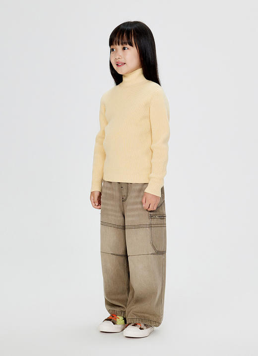 jnby   24年冬款  长袖套头羊绒衫  1OA312940 商品图4