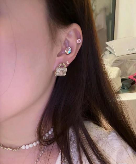 香奈儿24春夏最新款绝美系列包包耳钉（XTY） 商品图5